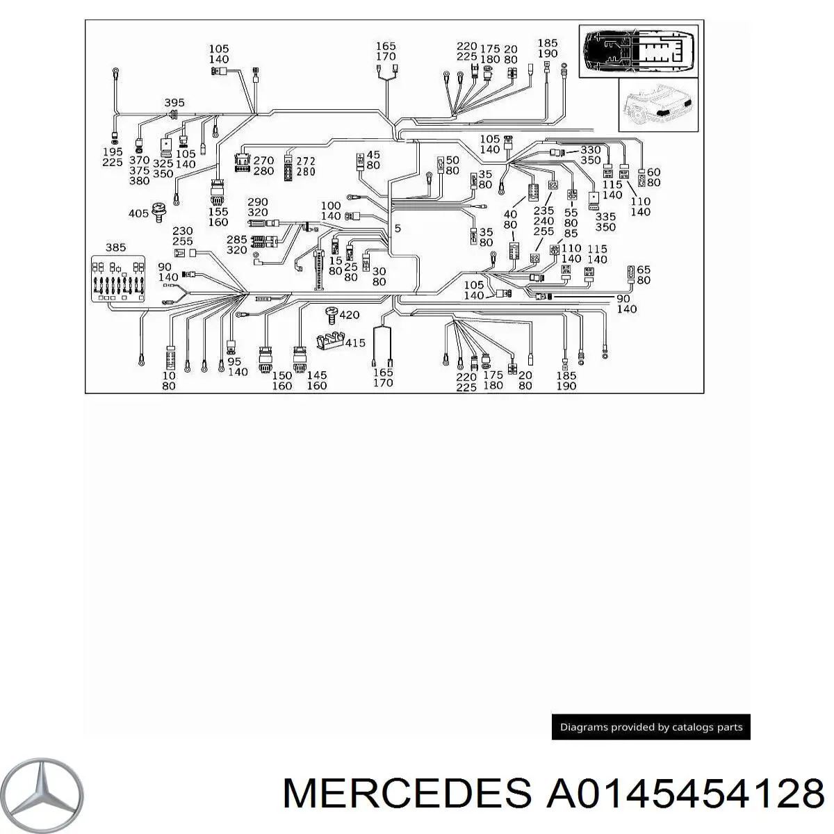 A0145454128 Mercedes 