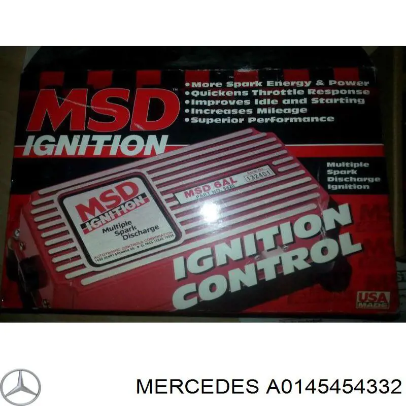 A0145454332 Mercedes módulo de ignição (comutador)