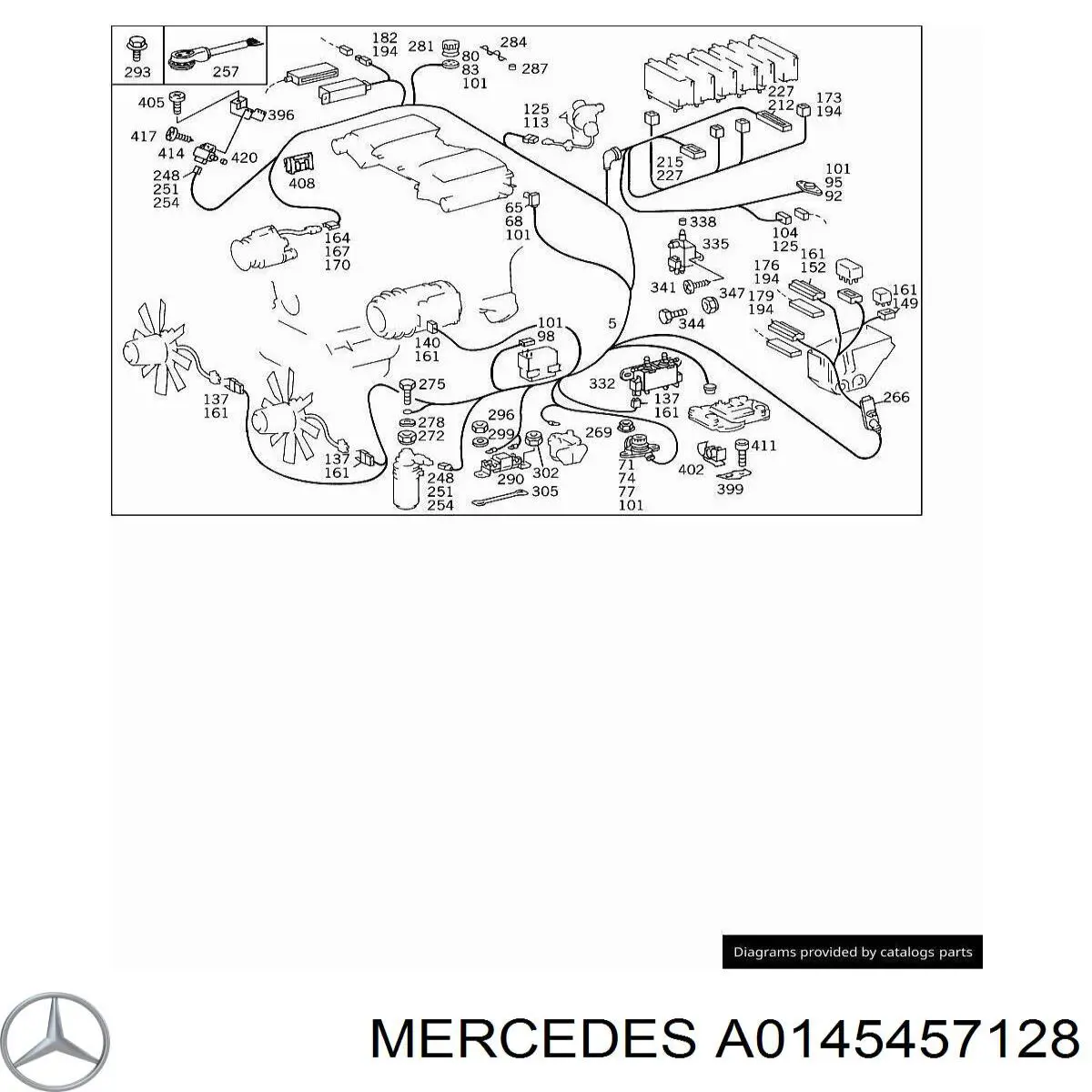 Купить A0145457128 Mercedes 