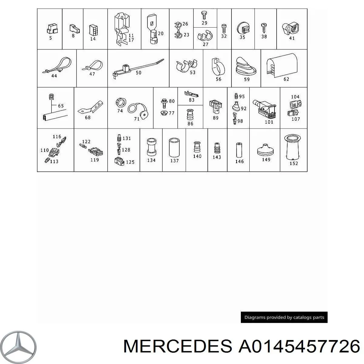 A0145457726 Mercedes 