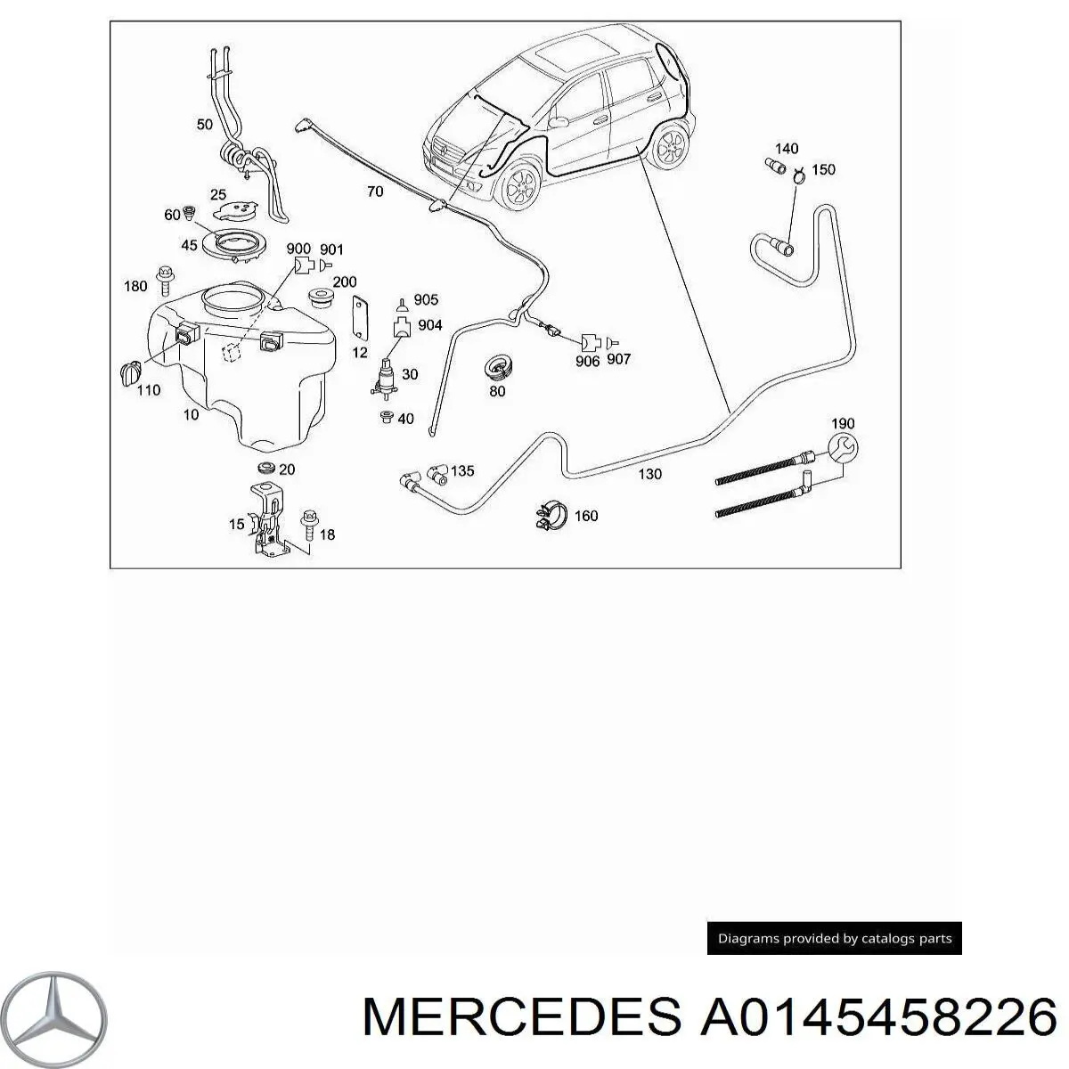 A0145458226 Mercedes 