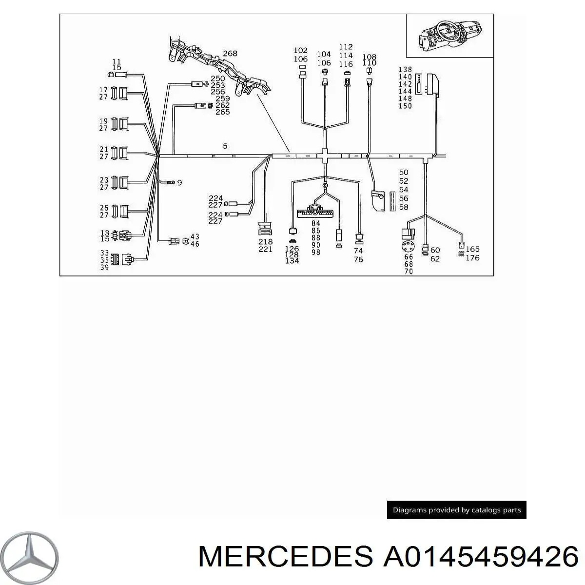 A0145459426 Mercedes 