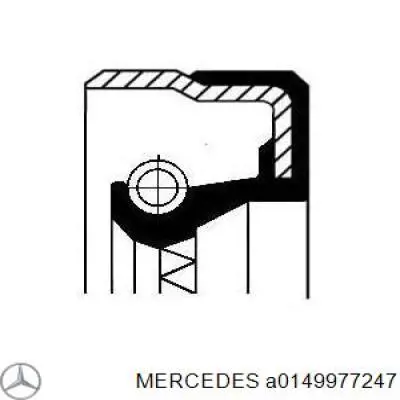 Сальник редуктора заднего моста Mercedes A0149977247