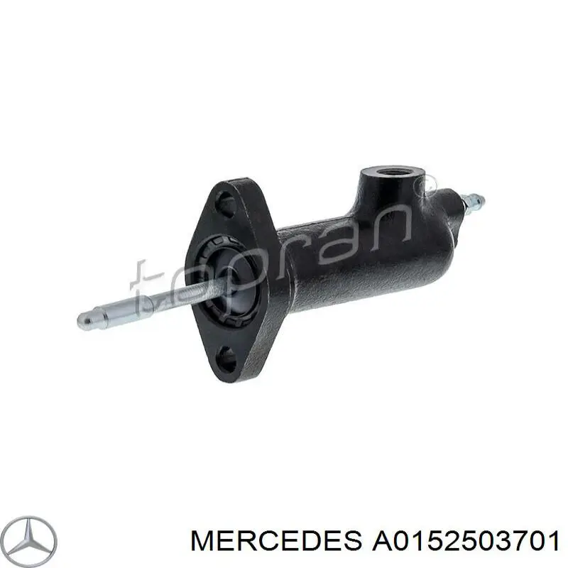 A0152503701 Mercedes kit de embraiagem (3 peças)