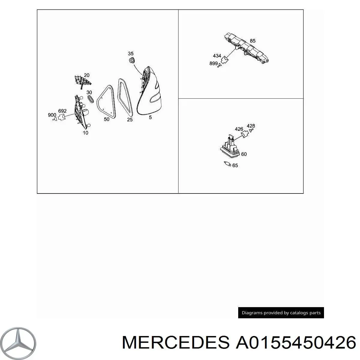  A0155450426 Mercedes