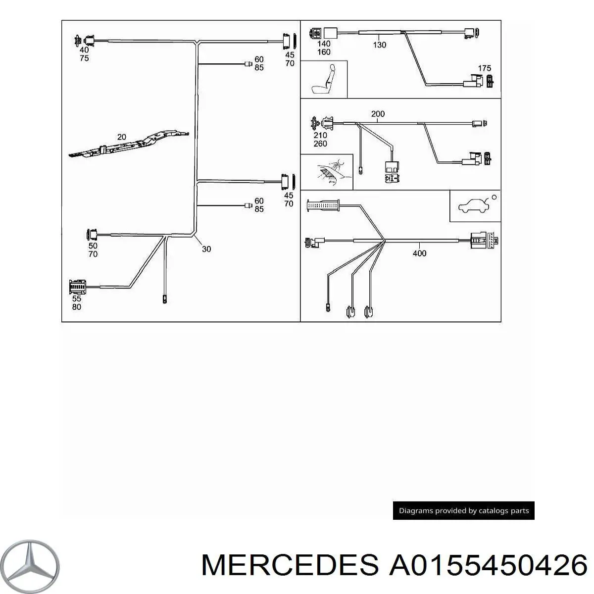 A0155450426 Mercedes 