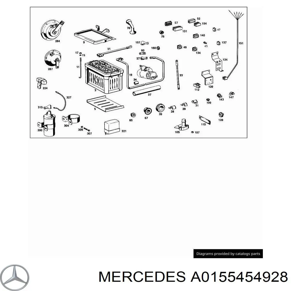 A0145458528 Mercedes 