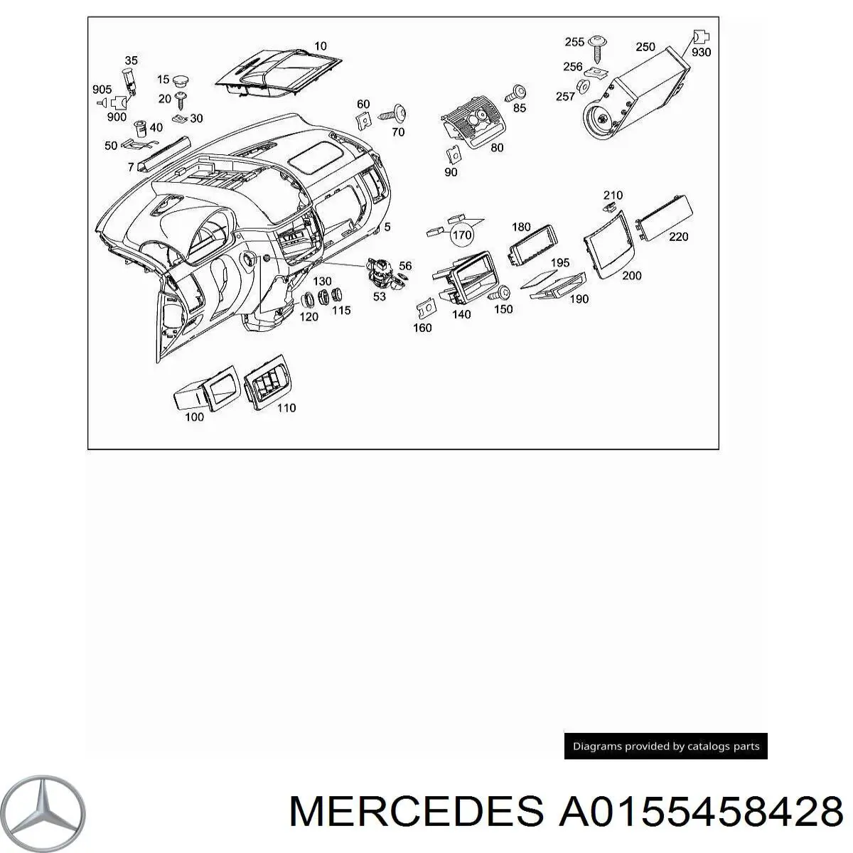  A0155458428 Mercedes