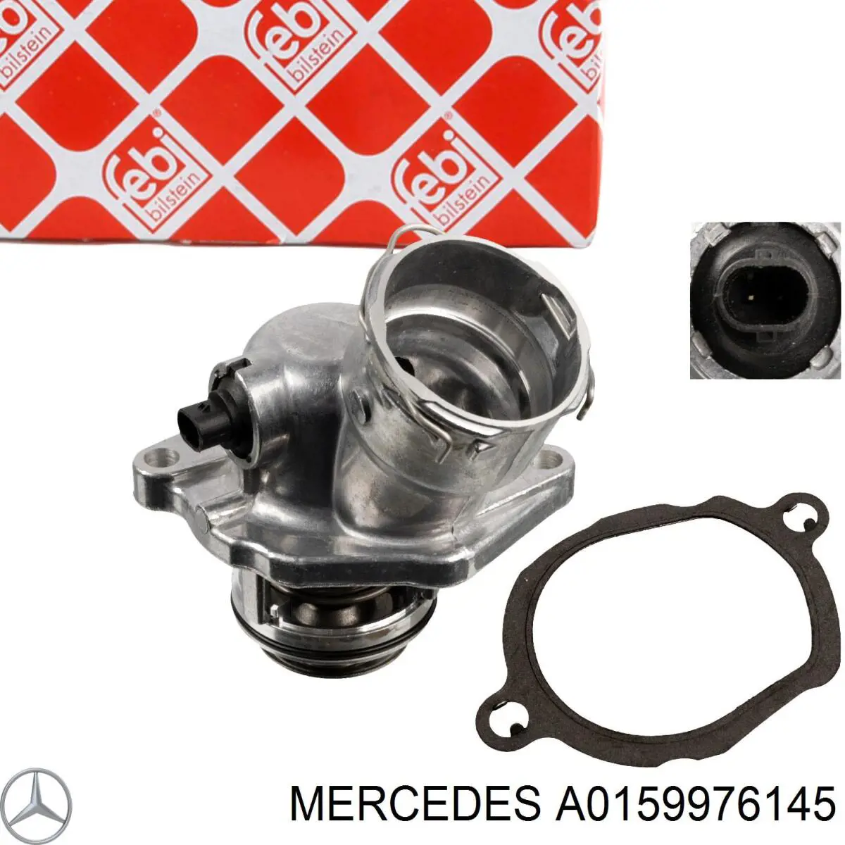 Прокладка термостата на Mercedes E (S211)