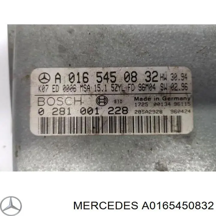  0165450832 Mercedes