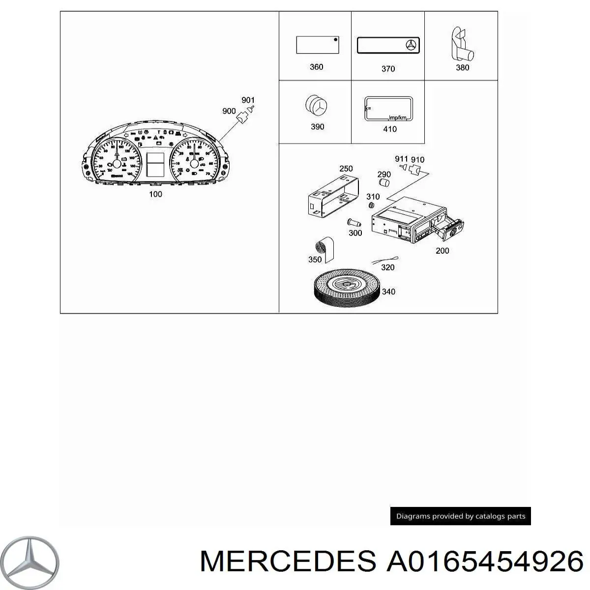  Mercedes A0165454926