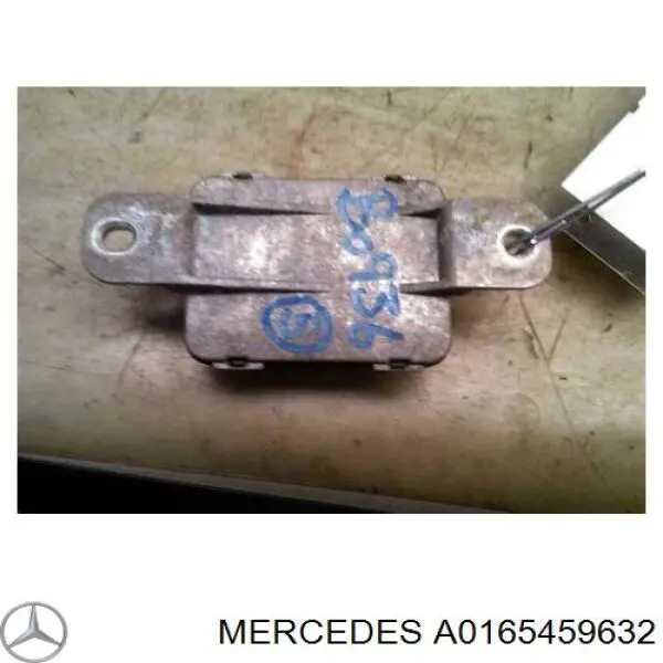 A0165459632 Mercedes regulador de revoluções de ventilador de esfriamento (unidade de controlo)