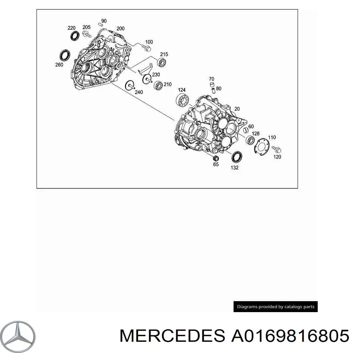 A0169816805 Mercedes 