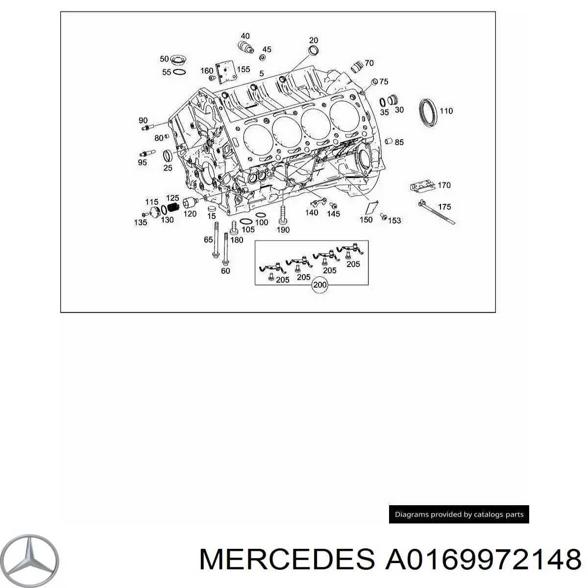 A0169972148 Mercedes 