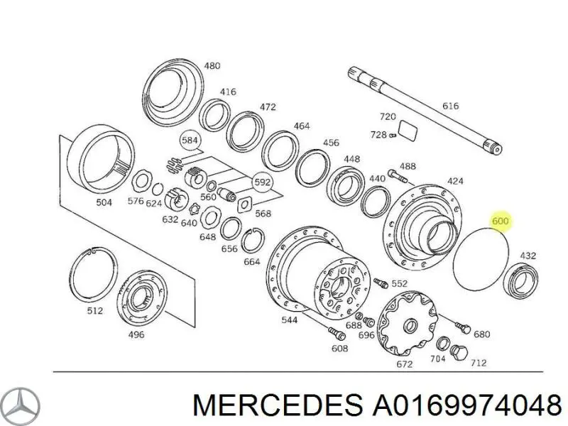  A0169974048 Mercedes