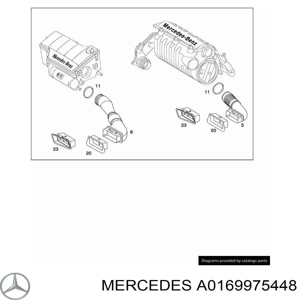 0169975448 Mercedes 