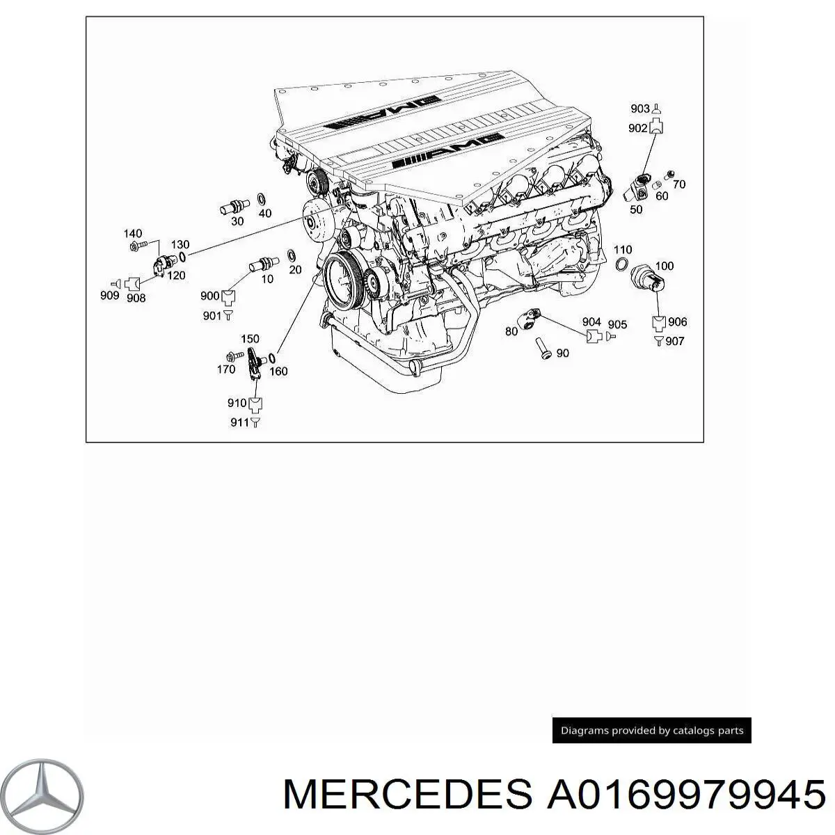  Mercedes A0169979945 цена, от 17.20 USD