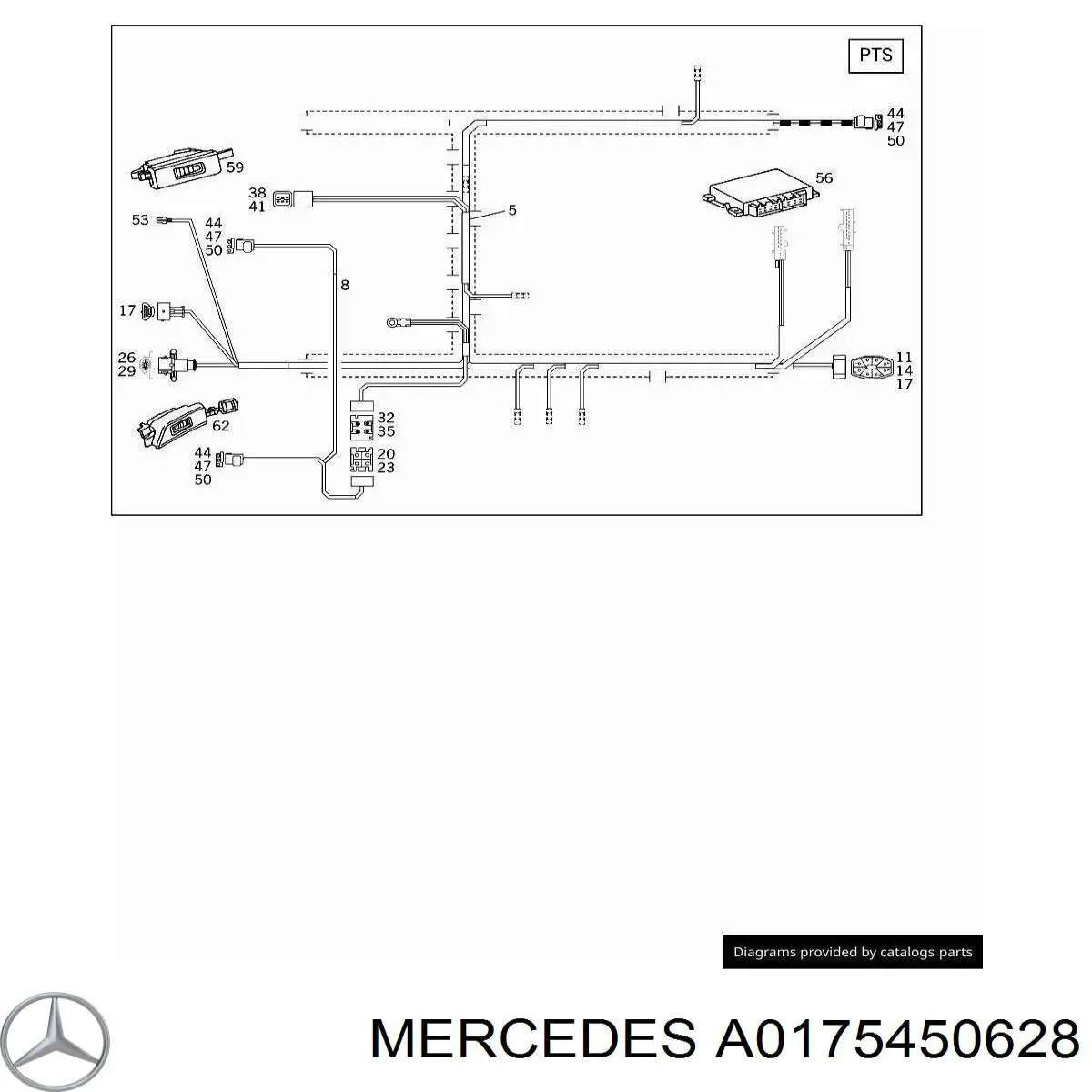 0175450628 Mercedes 