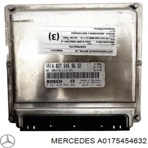 ЭБУ двигателем Mercedes 0165457632 цена, от 24.63 USD