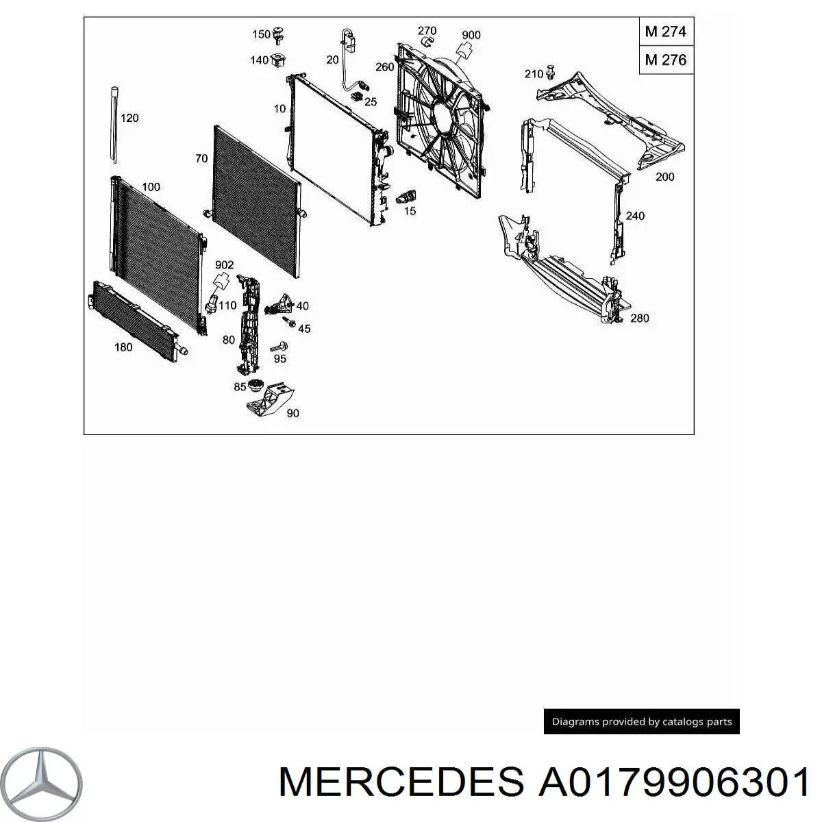  Mercedes A0179906301 цена, от 1.19 USD