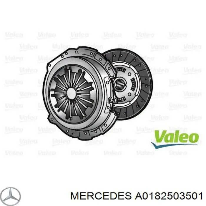A0182503501 Mercedes сцепление