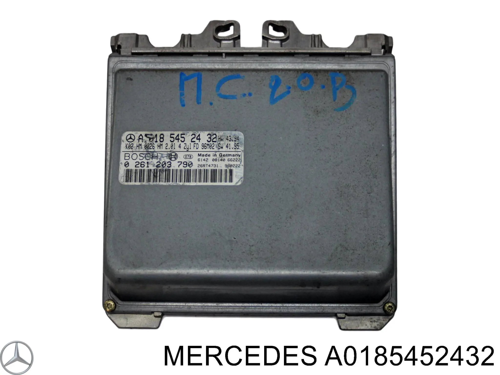A018545243280 Mercedes módulo de direção (centralina eletrônica de motor)