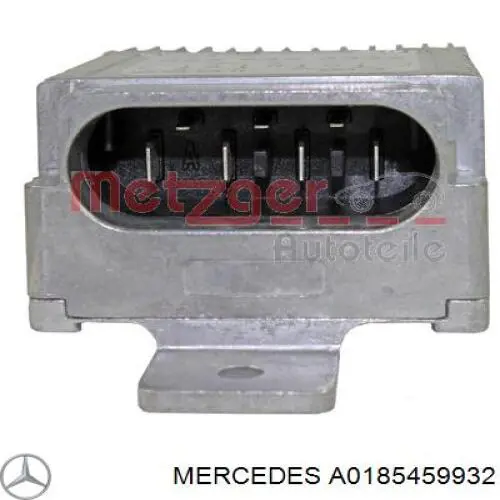 A0185459932 Mercedes регулятор оборотов вентилятора охлаждения (блок управления)