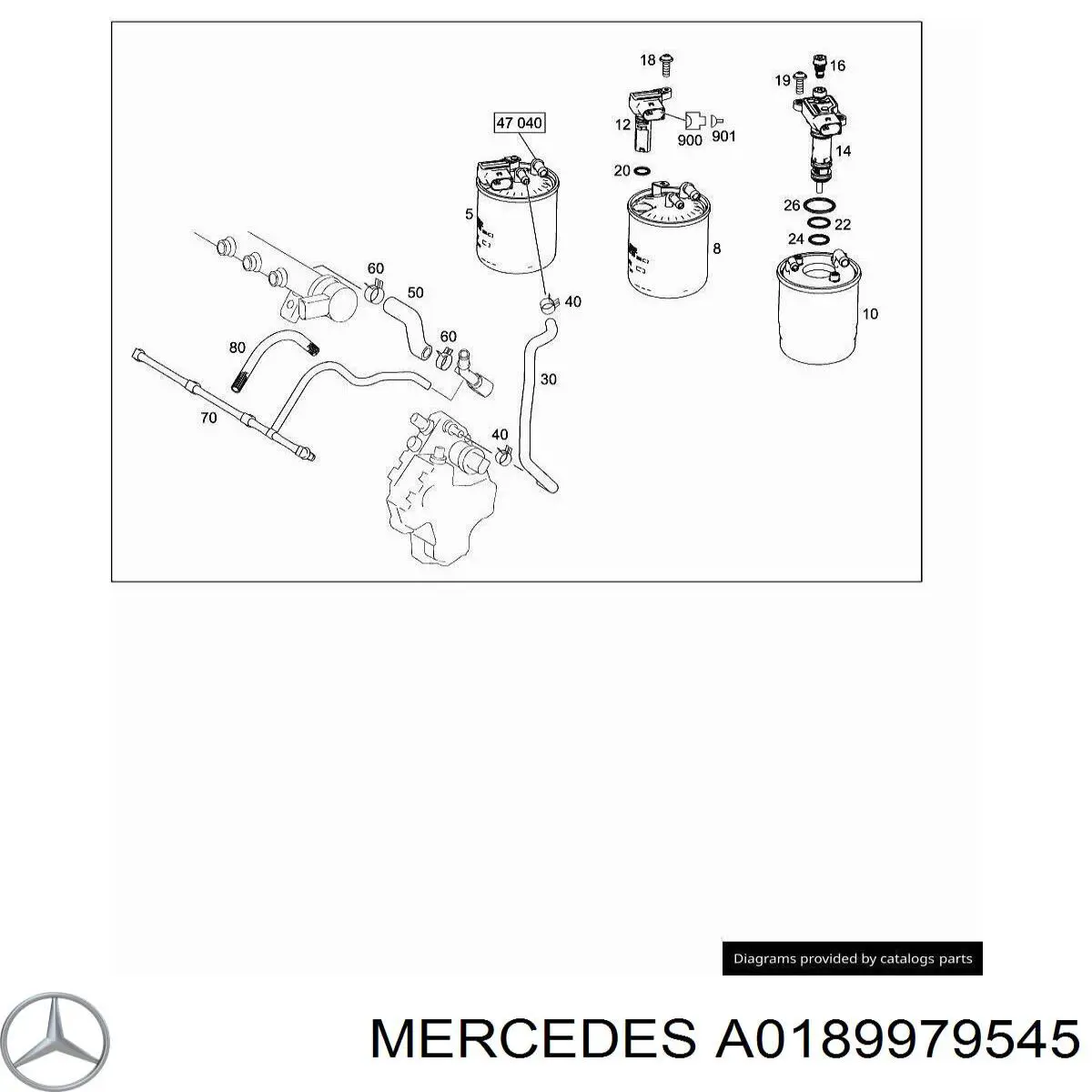  A0189979545 Mercedes