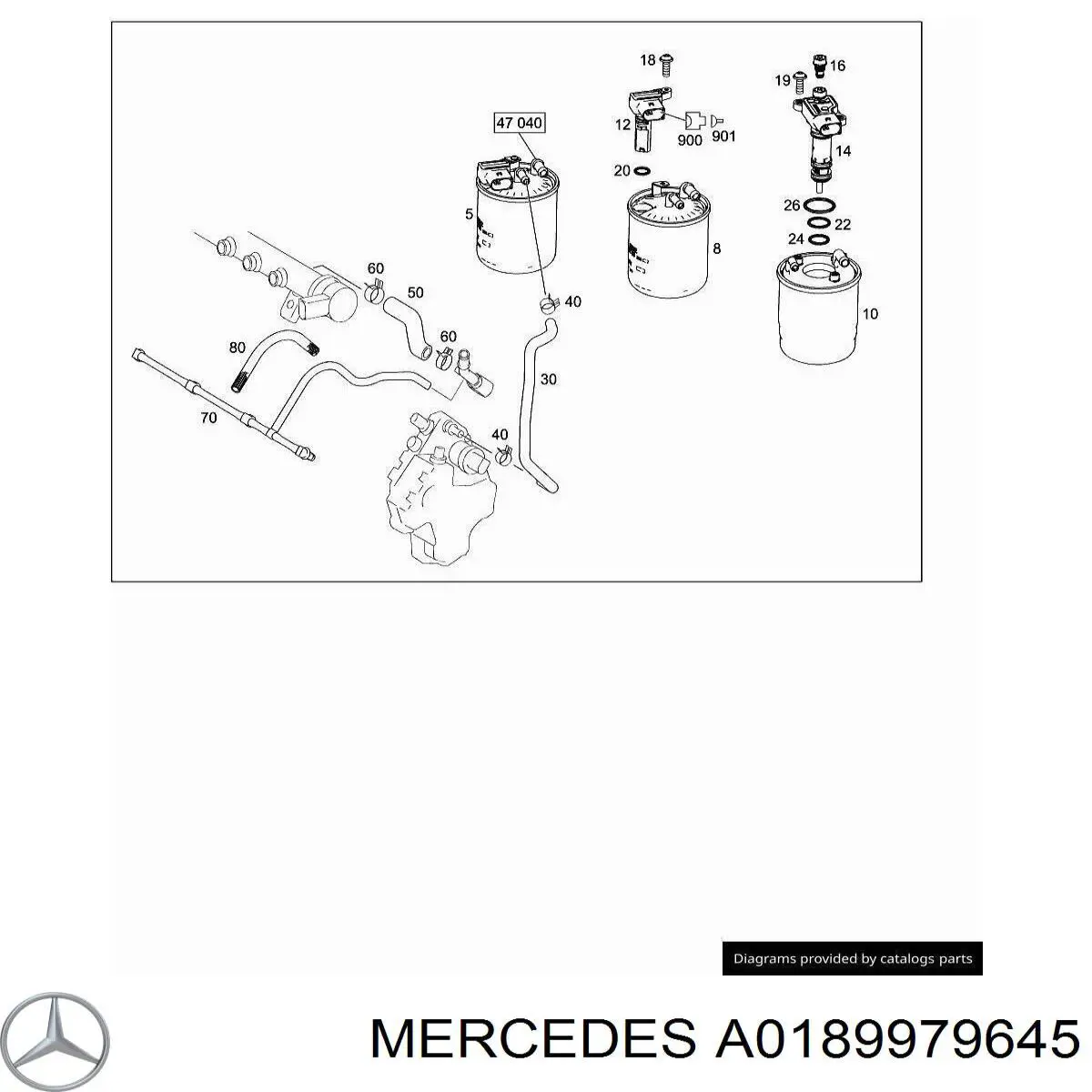  018997964564 Mercedes