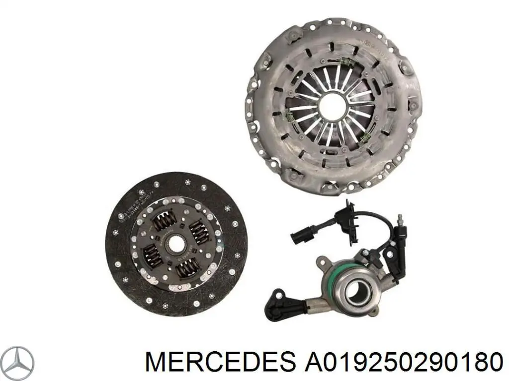 Купить 0172505601 Mercedes Комплект сцепления (диск, корзина, подшипник)