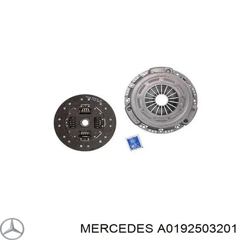 Купить A0192503201 Mercedes Комплект сцепления (диск, корзина, подшипник)