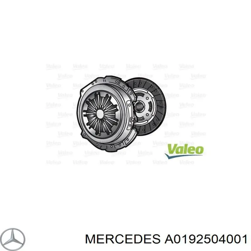A0192504001 Mercedes сцепление