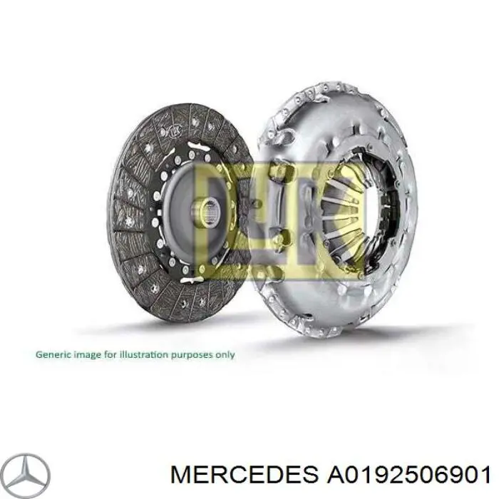 Сцепление A0192506901 Mercedes