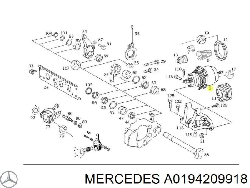 9254921020 Wabco Баллоны воздушные пневмотормозов
