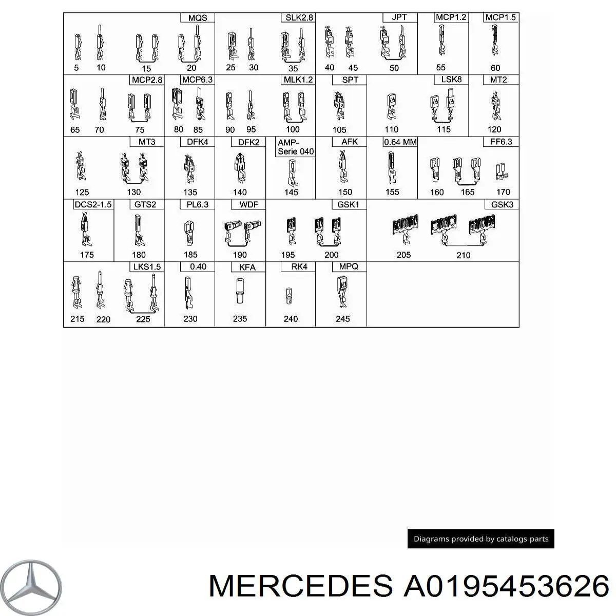  A0195453626 Mercedes