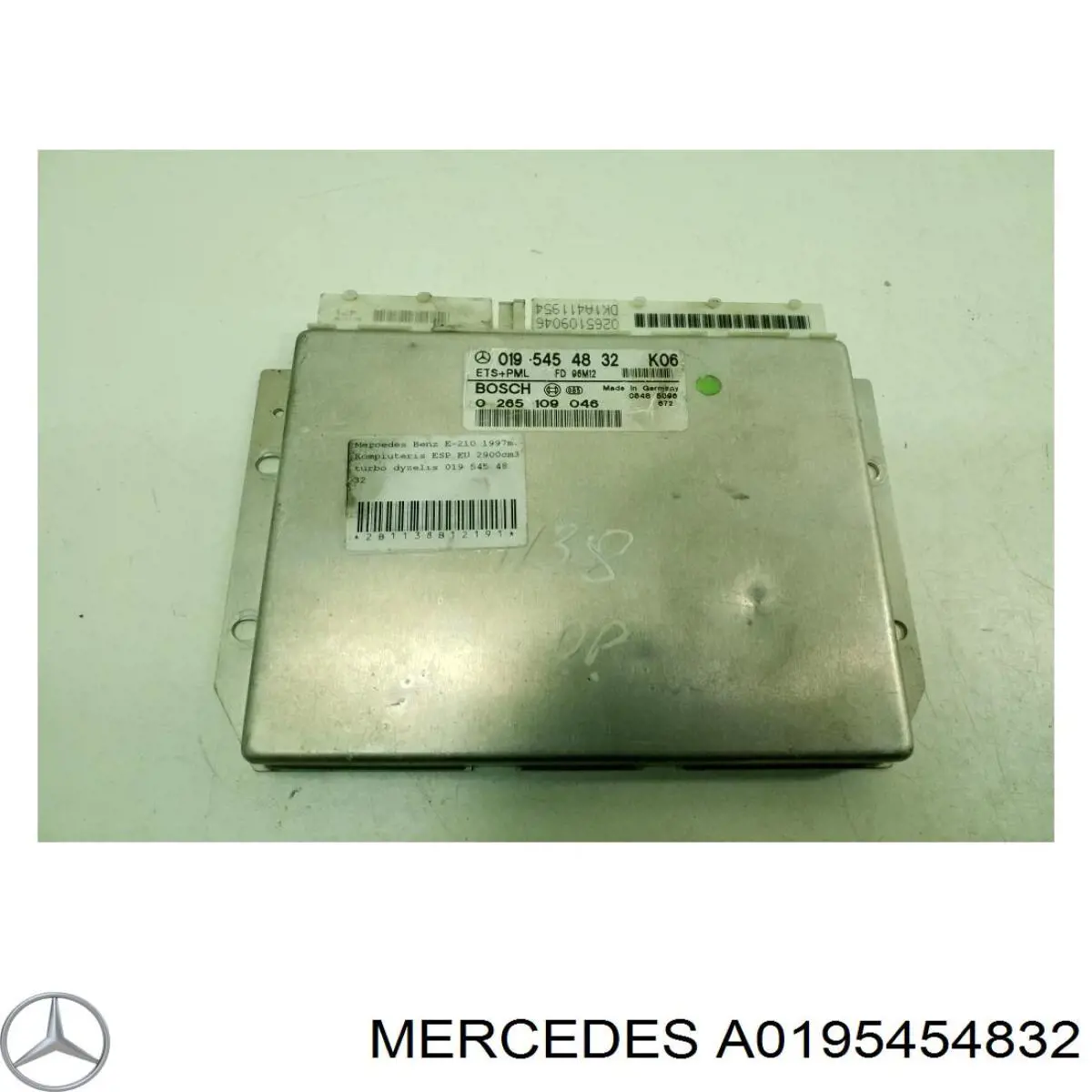 A0195454832 Mercedes 