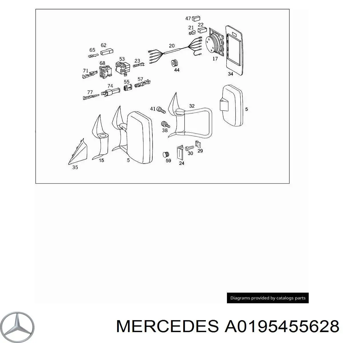  A0195455628 Mercedes