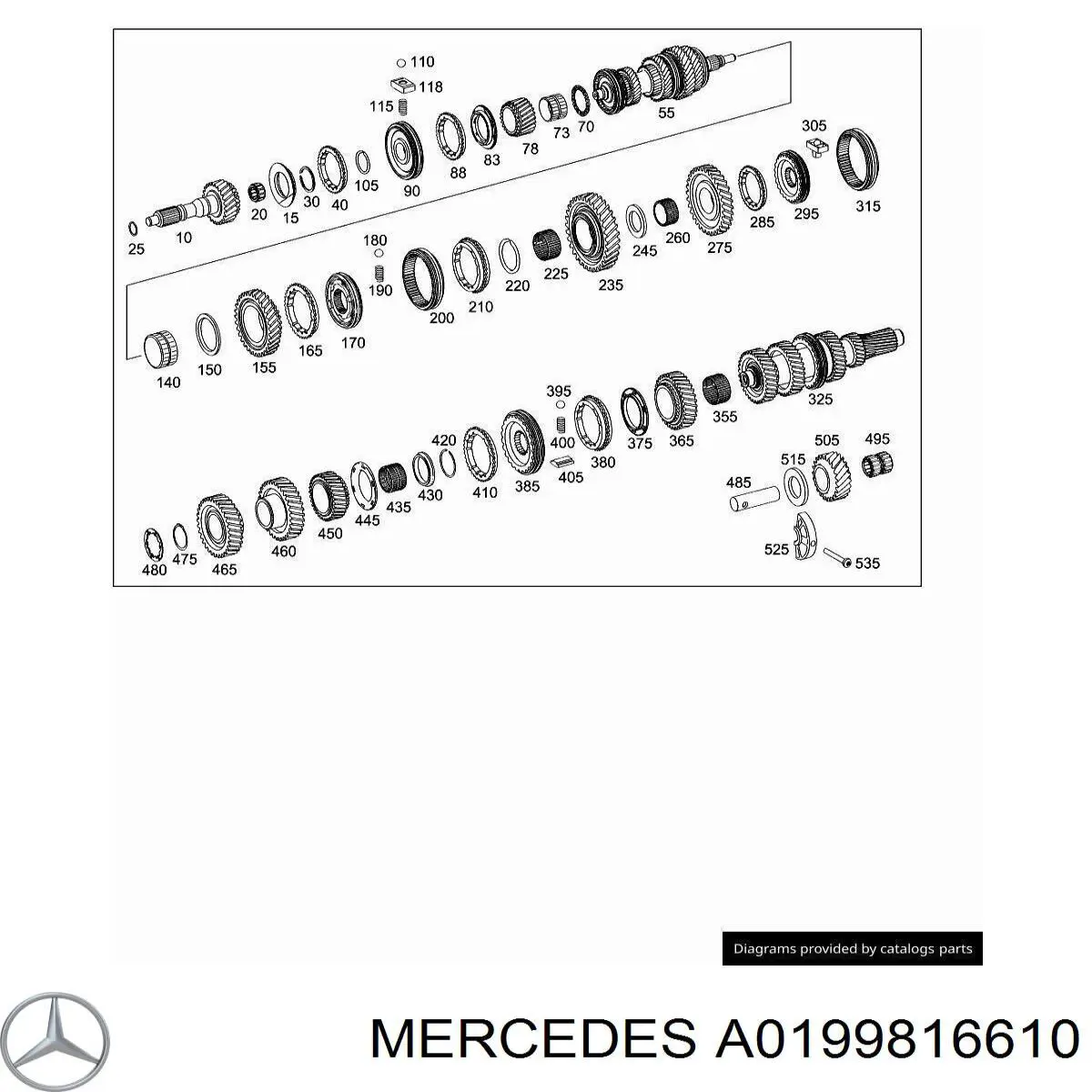  A0199816610 Mercedes