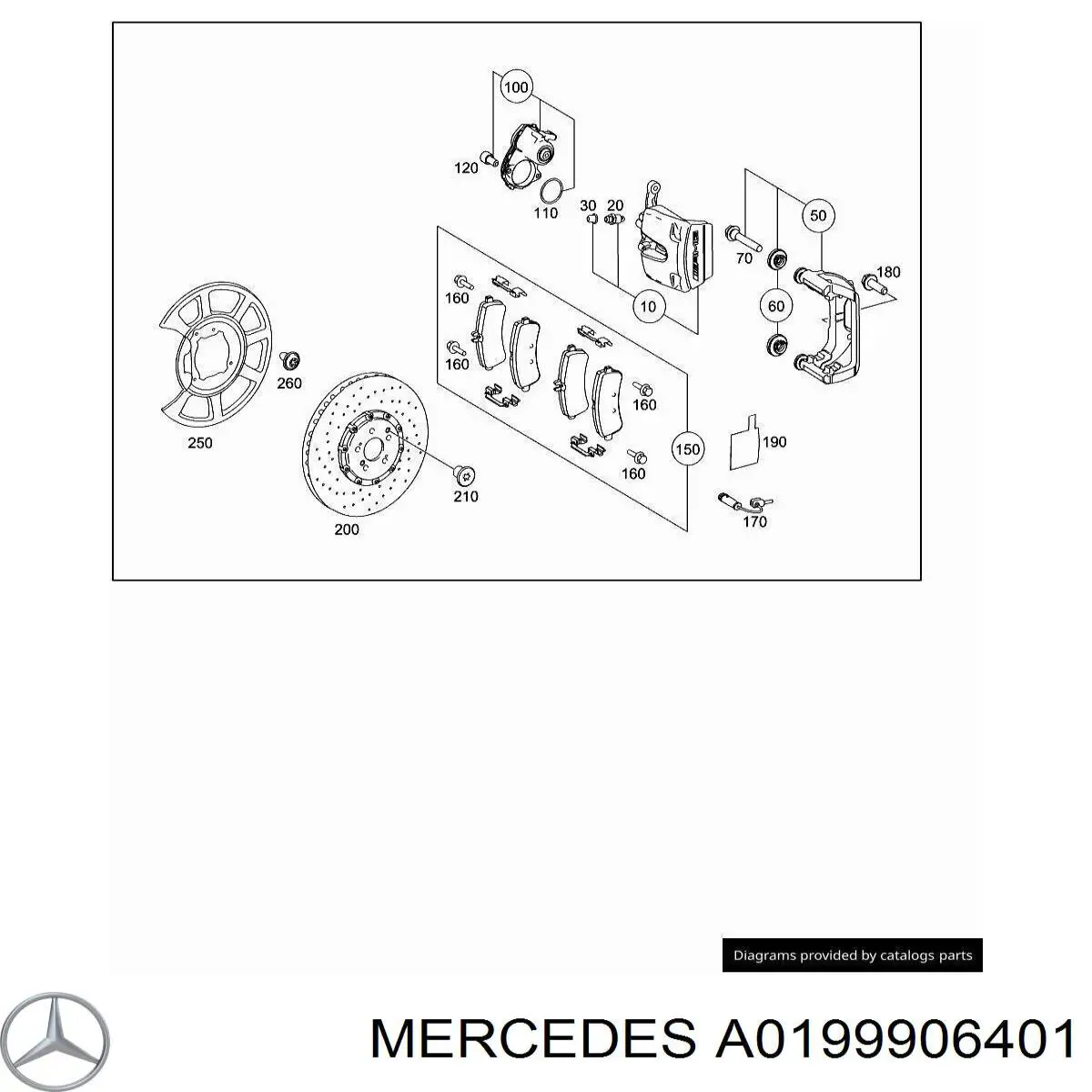 A0199906401 Mercedes 