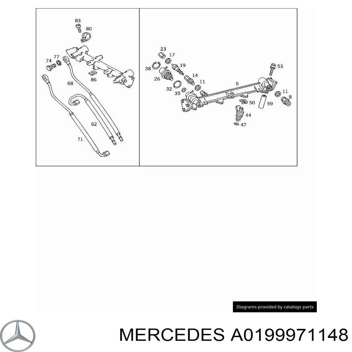 0199971148 Mercedes 