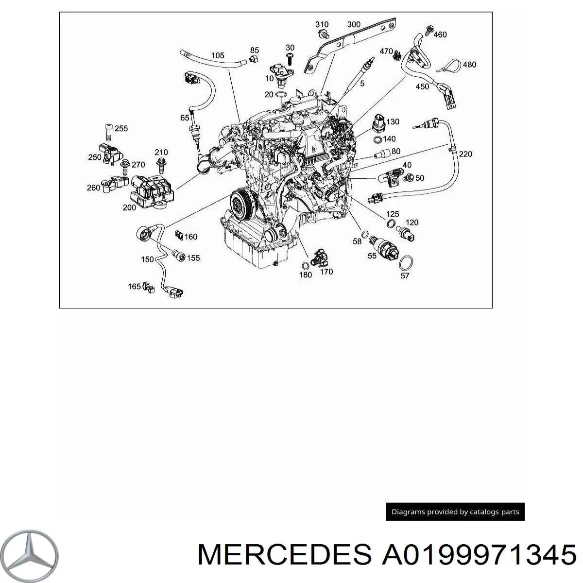  Mercedes 0199971345 цена, от 8.12 USD