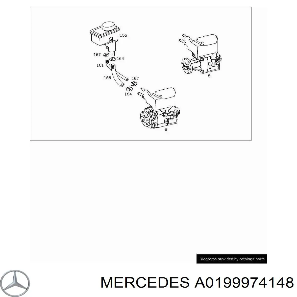  Mercedes A0199974148 цена, от 7.91 USD