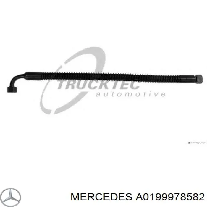 A0199978582 Mercedes трубка (шланг масляного радиатора, высокого давления)