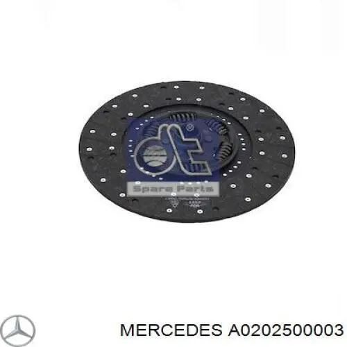 A0202500003 Mercedes disco de embraiagem