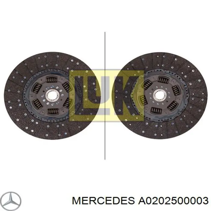 Диск сцепления Mercedes A0202500003 цена, от 153.93 USD