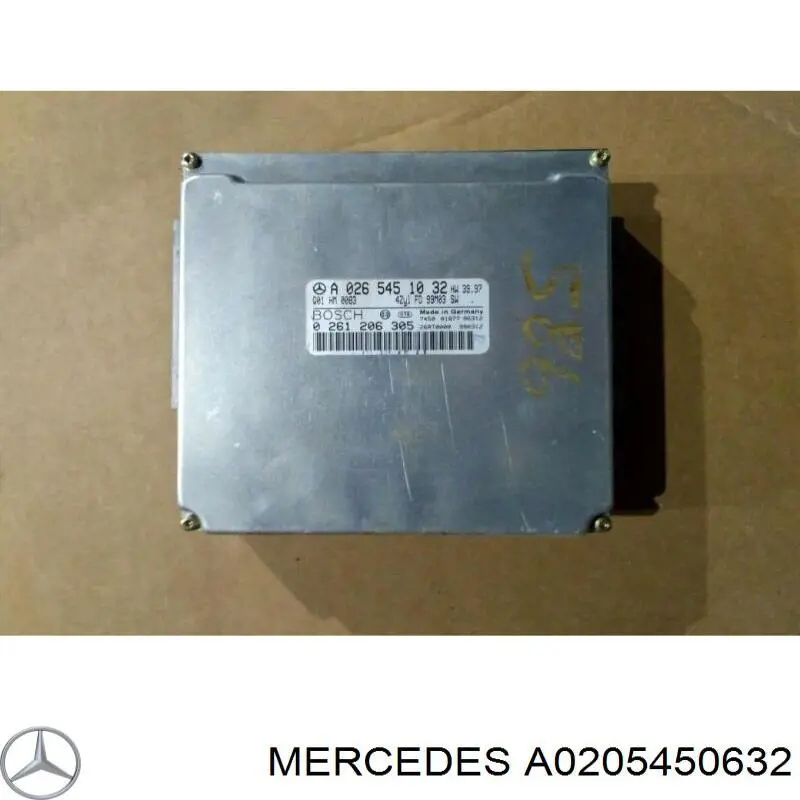 Блок управления двигателем 0205450632 Mercedes