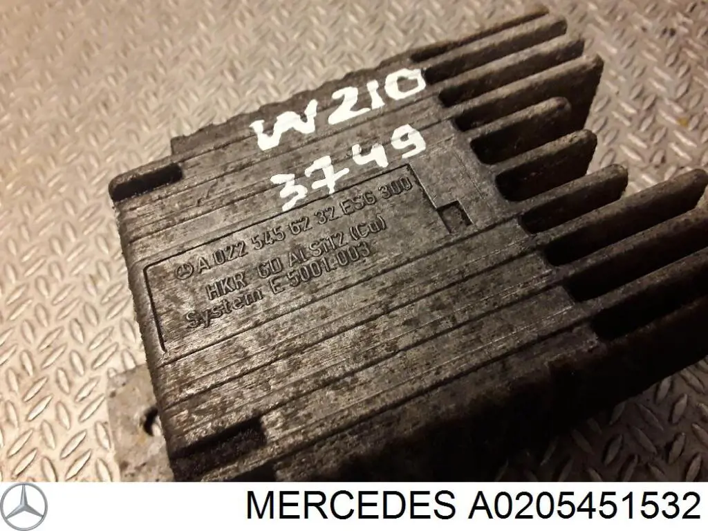 Регулятор оборотов вентилятора, блок управления Mercedes A0205451532 цена, от 21.99 USD