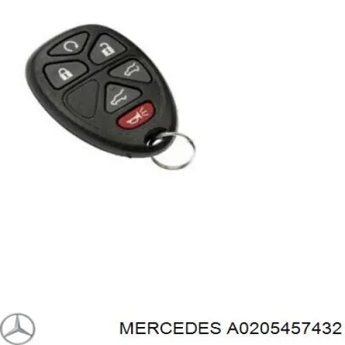 Кольцо иммобилайзера A0205457432 Mercedes