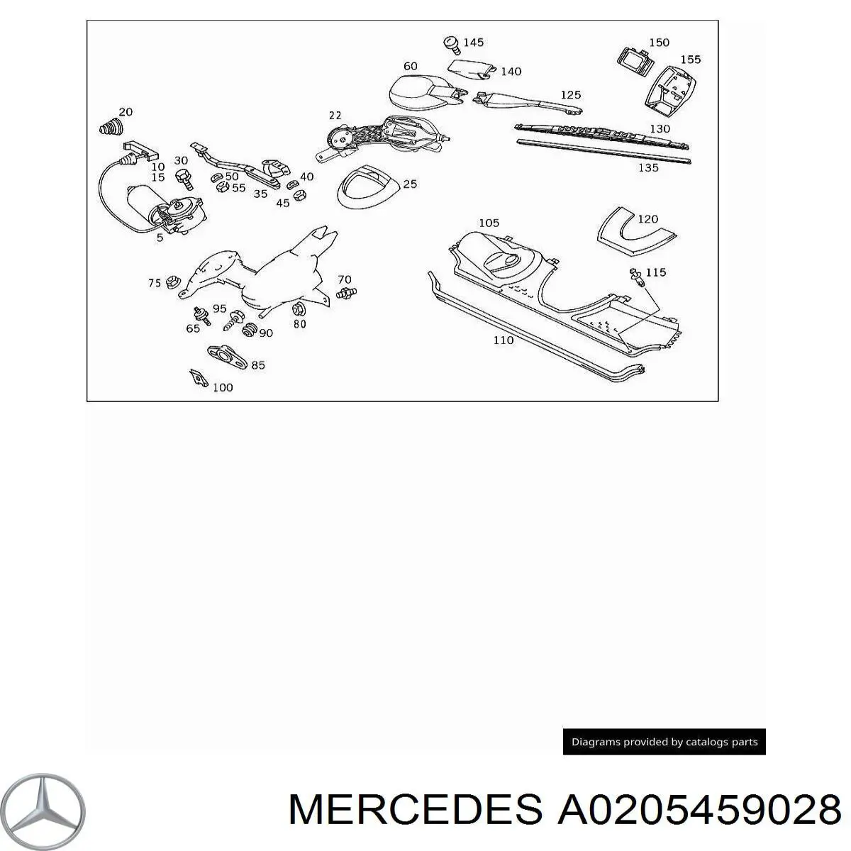  A0205459028 Mercedes