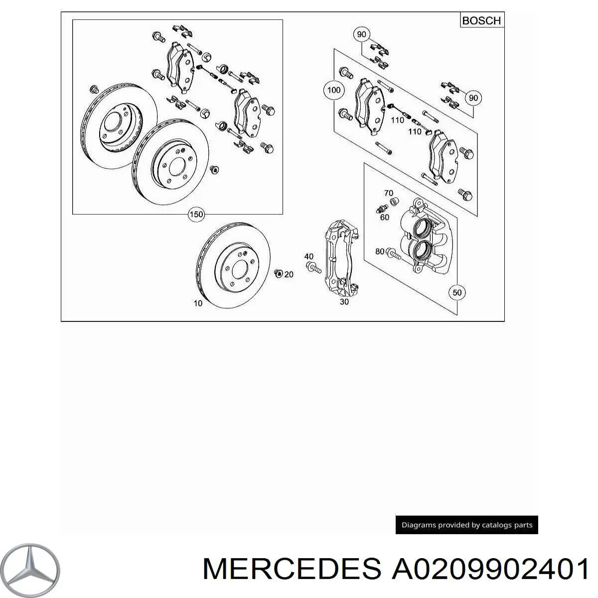  0209902401 Mercedes